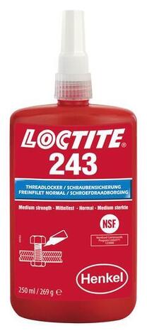 ΚΟΛΛΑ ΣΠΕΙΡΩΜΑΤΩΝ LOCTITE 243 250ml 0624Ε