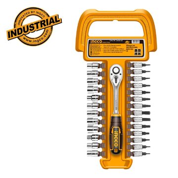 ΣΕΤ ΚΑΡΥΔΑΚΙΑ INGCO 1/4 27Τ 0125Ε