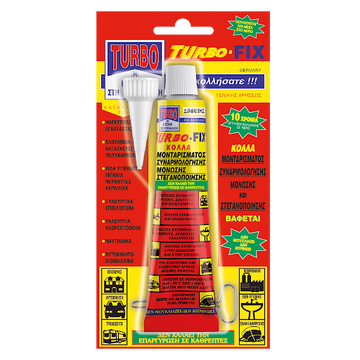 ΣΙΛΙΚΟΝΗ ΔΙΑΦΑΝΗ TURBOFIX 80ml 0625Ε