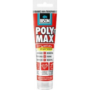 ΣΙΛΙΚΟΝΗ ΔΙΑΦΑΝΗΣ BISON POLYMAX 115gr 1025Ε