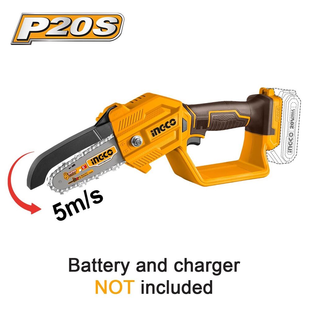 ΑΛΥΣΟΠΡΙΟΝΟ INGCO ΜΙΝΙ 5'' 20V SOLO 0526