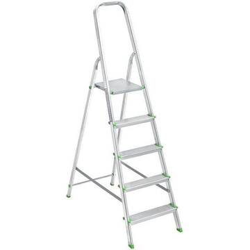 ΣΚΑΛΑ ΑΛΟΥΜΙΝΙΟΥ 4+1 ASL 0126Ε