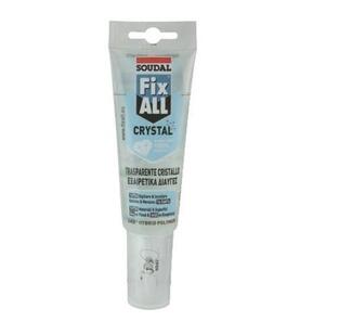 ΣΙΛΙΚΟΝΗ ΔΙΑΦΑΝΗΣ FIX ALL SOUDAL 125ML 0226Ε