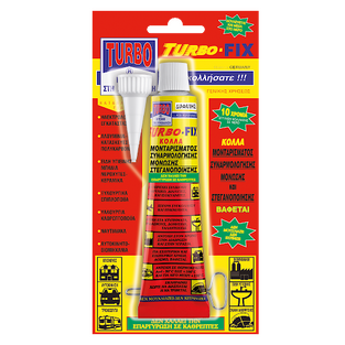 ΣΙΛΙΚΟΝΗ ΔΙΑΦΑΝΗ TURBOFIX 80ml 0126Ε