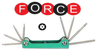 FORCE 5083ΤF (ΑΛΛΕΝ TORX ΣΟΥΓΙΑ ΤΡ 8Τ) 0123Ε