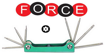 FORCE 5083ΤF (ΑΛΛΕΝ TORX ΣΟΥΓΙΑ ΤΡ 8Τ) 0123Ε