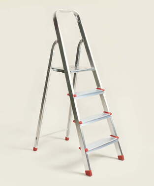 ΣΚΑΛΑ ΑΛΟΥΜΙΝΙΟΥ 3+1 ASL 0126Ε