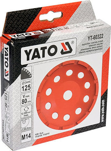 ΔΙΣΚΟΣ ΛΕΙΑΝΣΗΣ ΔΟΜΙΚΩΝ YATO 0925Ε