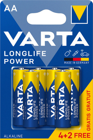 ΜΠΑΤΑΡΙΑ ΑΑ VARTA 6Τ 0126Ε
