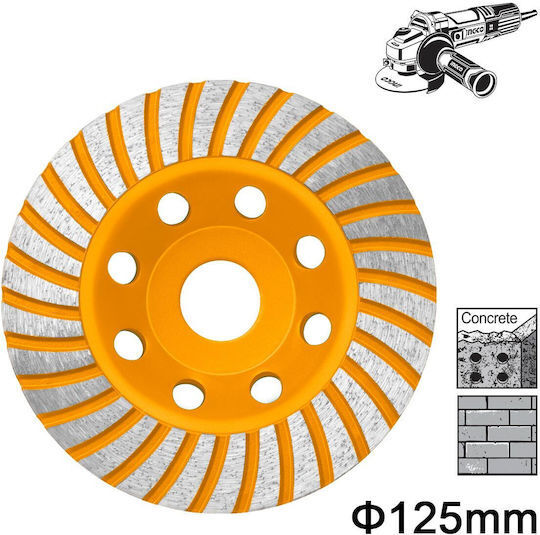 ΔΙΣΚΟΣ ΛΕΙΑΝΣΗΣ ΔΟΜΙΚΩΝ 115mm DINGQI 0726