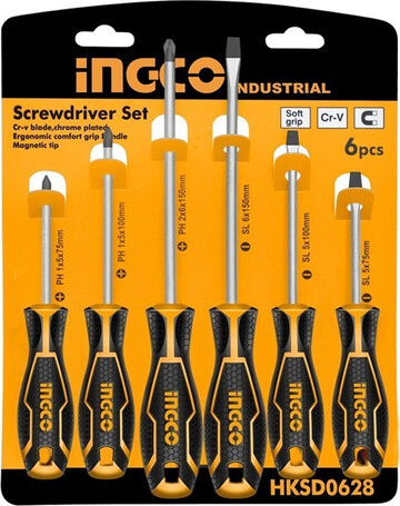 ΣΕΤ ΚΑΤΣΑΒΙΔΙΑ INGCO 6Τ HKSD0628 0424Ε